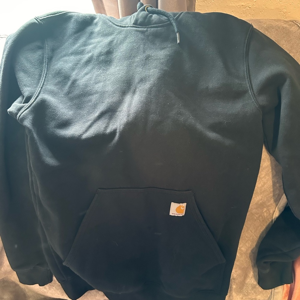 Carhartt Black Bomber Jacket Durable Workwear